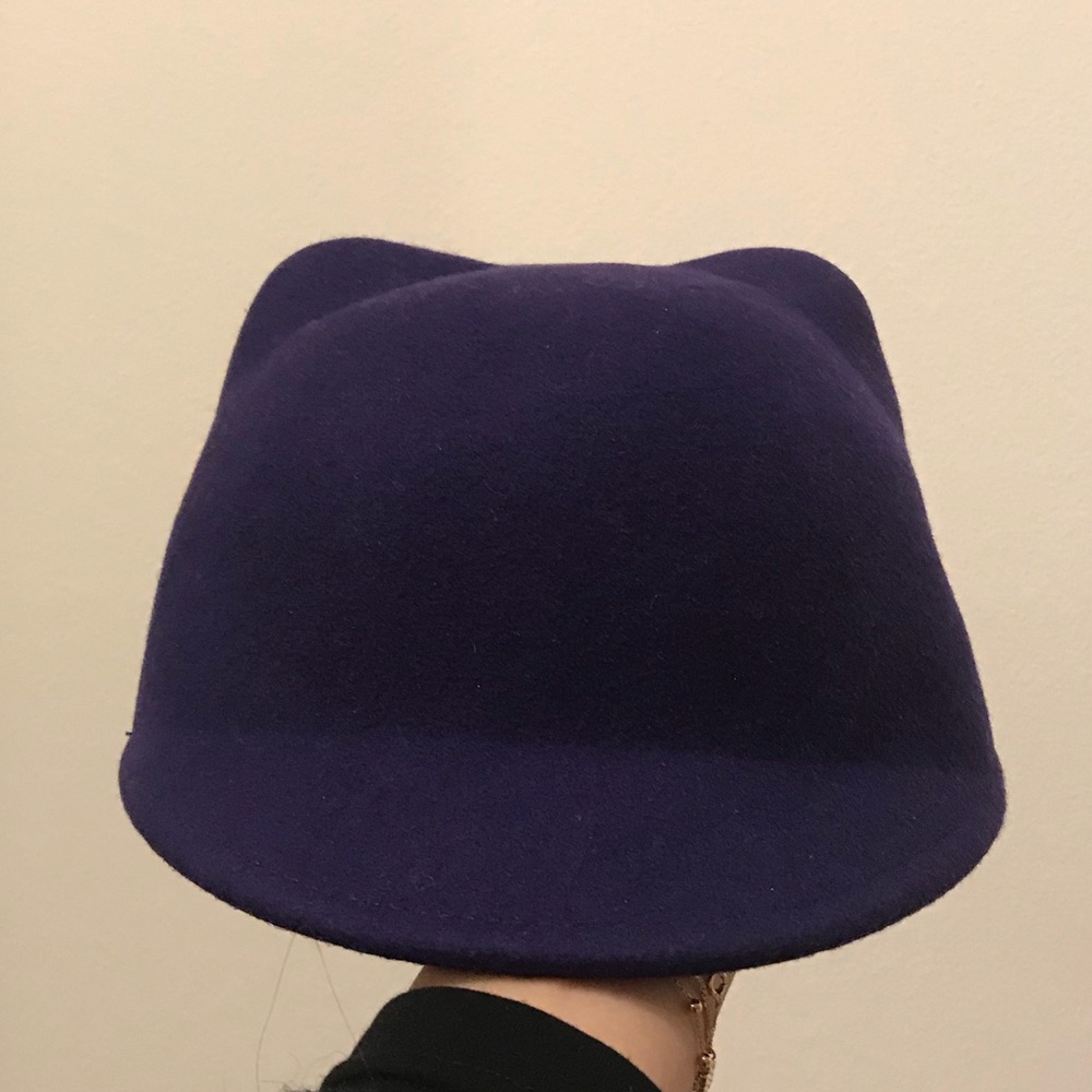 Purple Cat Ear Hat